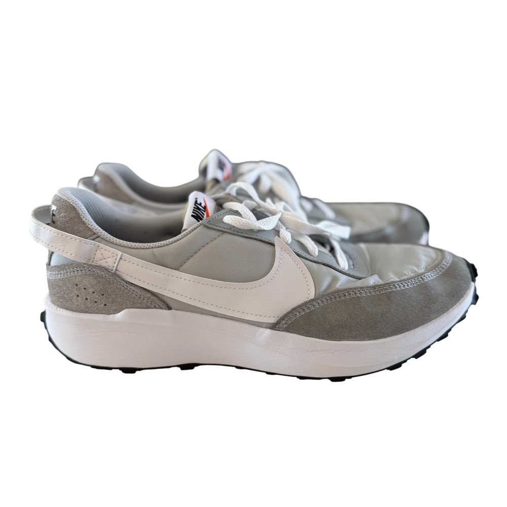 Nike Waffle Debut Men's Size 10.5 Gray White Running Shoes Sneakers Athleisure
